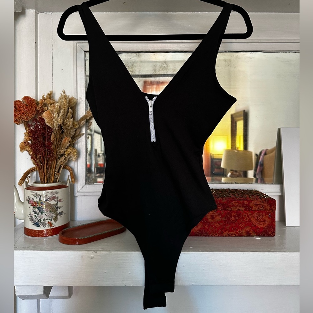 Front Zip Bodysuit